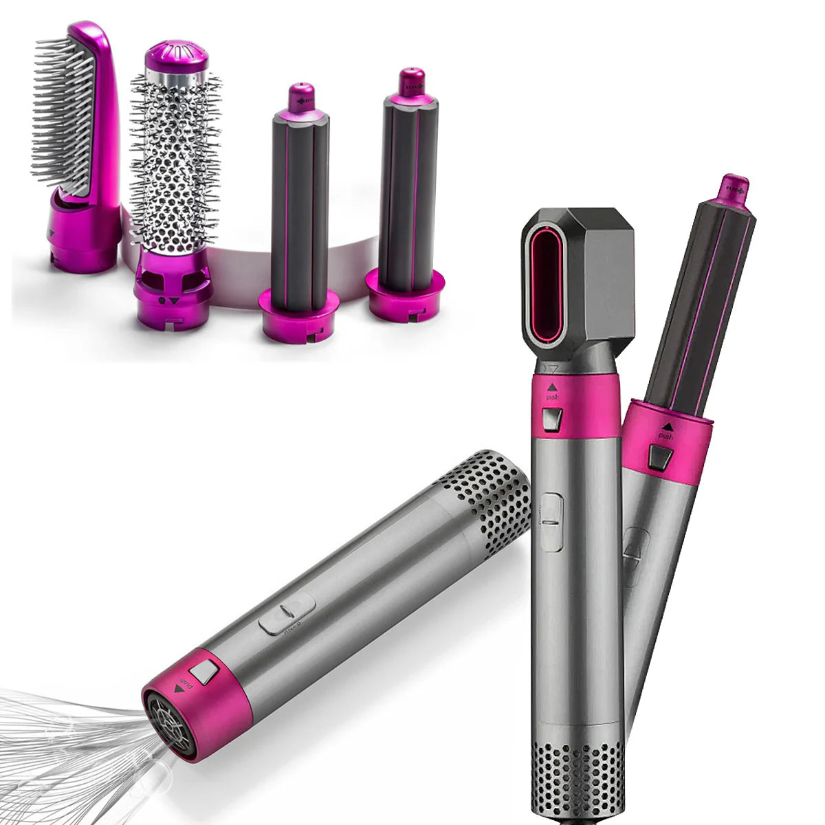 StylistPro™ - Cepillo Secador y Moldeador Multifunción 5 en 1