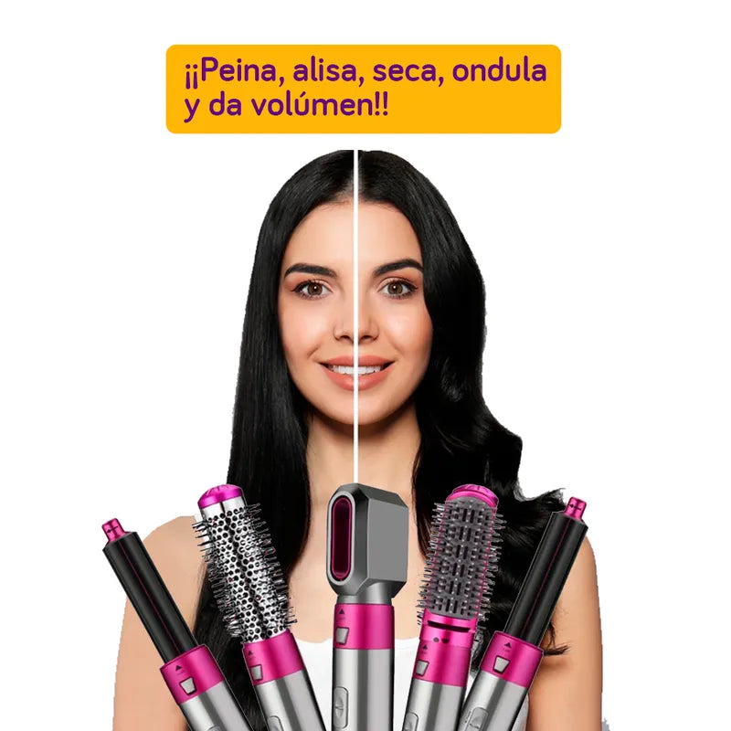 StylistPro™ - Cepillo Secador y Moldeador Multifunción 5 en 1